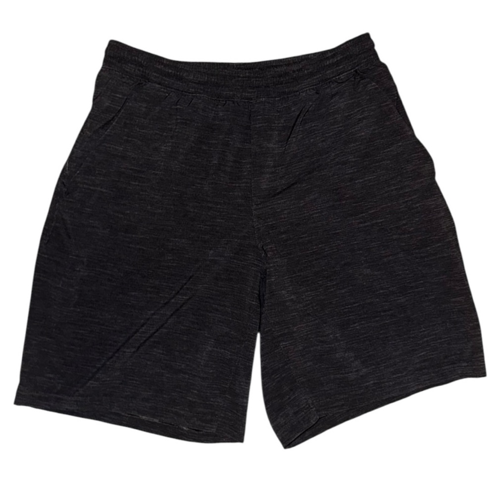 Lululemon Men’s Pace Breaker Out Of Mind Linerless 9” Short in Black/Grey EUC